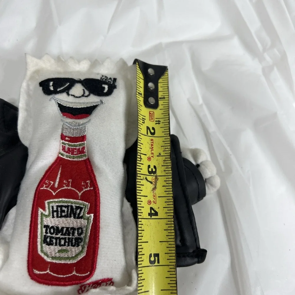 Heinz Ketchup Collectable Leader Of The Packets Cool‎ Leather Jacket Plush